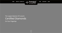 Desktop Screenshot of pansuriyaimpex.com